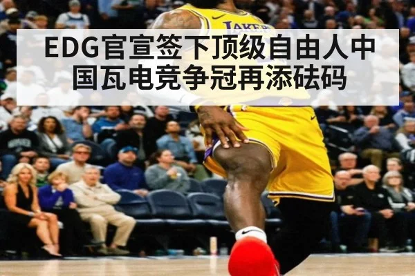EDG官宣签下顶级自由人中国瓦电竞争冠再添砝码
