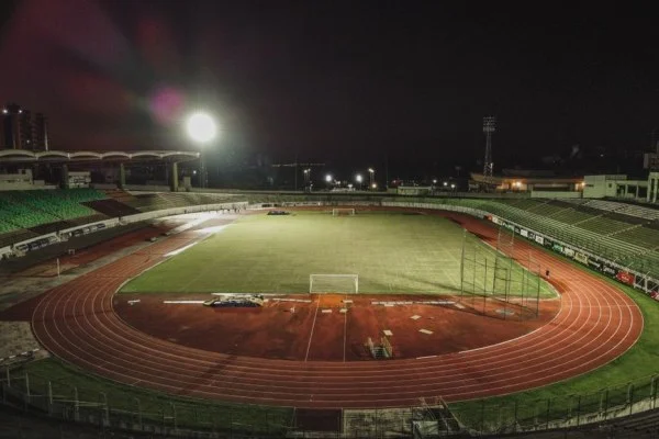 football stadium night
